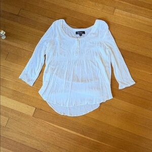 Younique white Lace Blouse